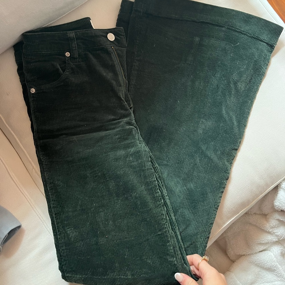Green corduroy Rollas